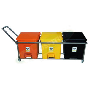 BIO MEDICAL WASTE BINS & TROLLEY